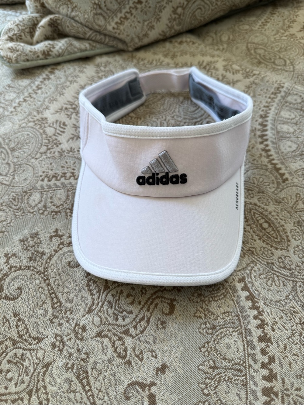 adidas White Performance Visor